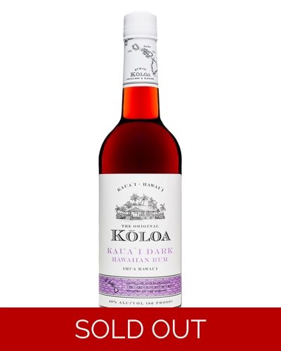 Koloa Kaua'i Dark Rum 70cl